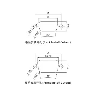 5W1母短體焊線(xiàn)/配螺絲螺母/大電流40A