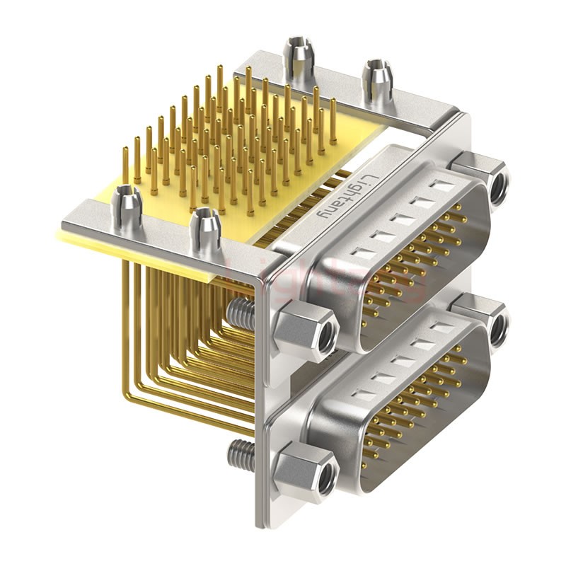 HDR26 公對公間距15.88車針雙胞胎 D-SUB連接器