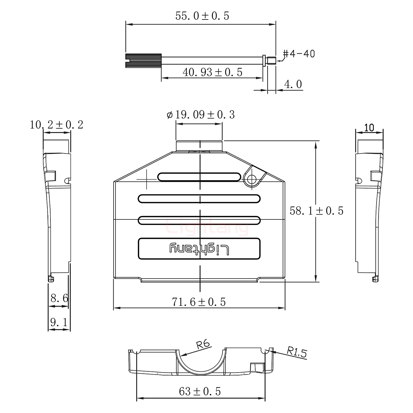 8W8母短體焊線20A+37P金屬外殼2185直出線4~12mm