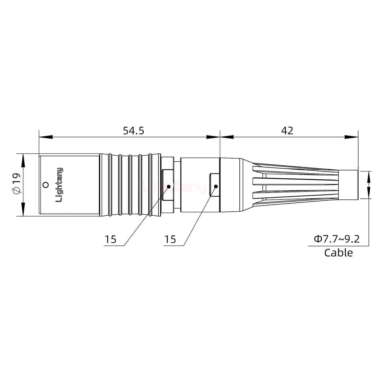 PHG.3B.002.CLLD92Z帶護(hù)套浮動(dòng)插座