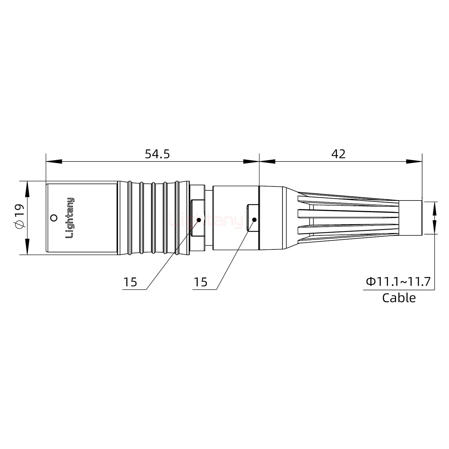 PHG.3B.003.CLLD12Z帶護(hù)套浮動(dòng)插座