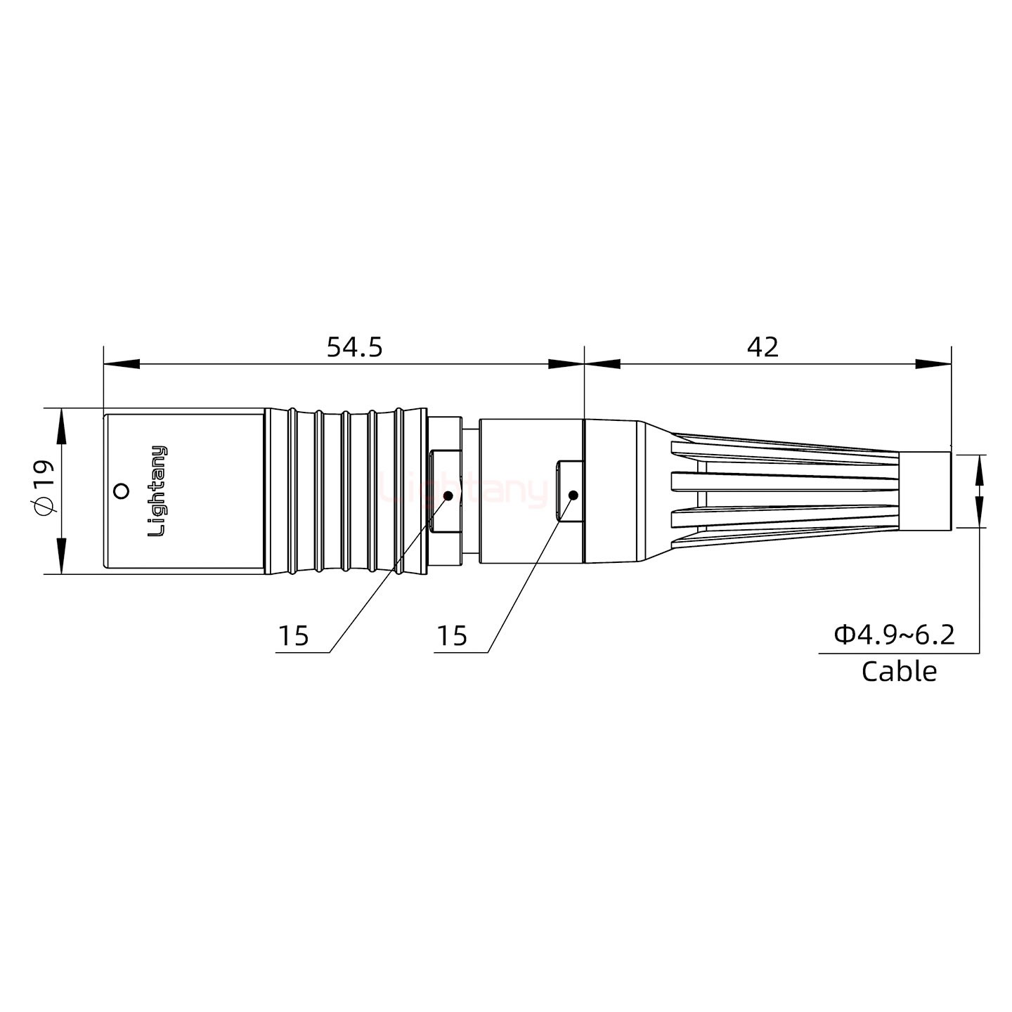 PHG.3B.008.CLLD62Z帶護(hù)套浮動插座