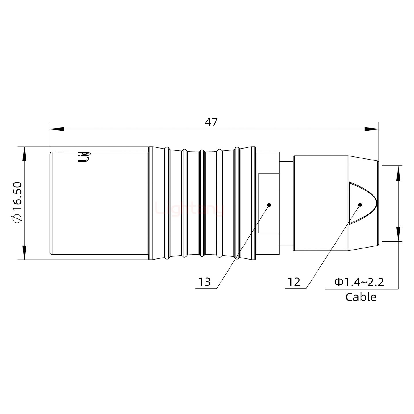 PHG.2B.002.CLLM21推拉自鎖浮動插座