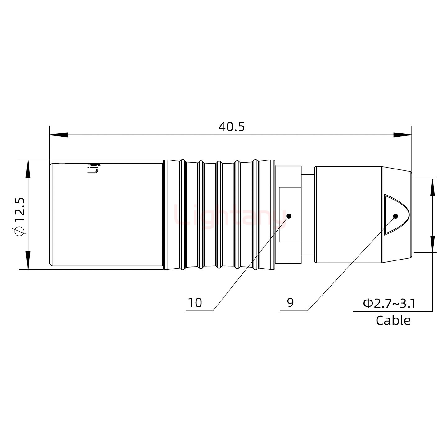 PHG.1B.003.CLLM31推拉自鎖浮動插座