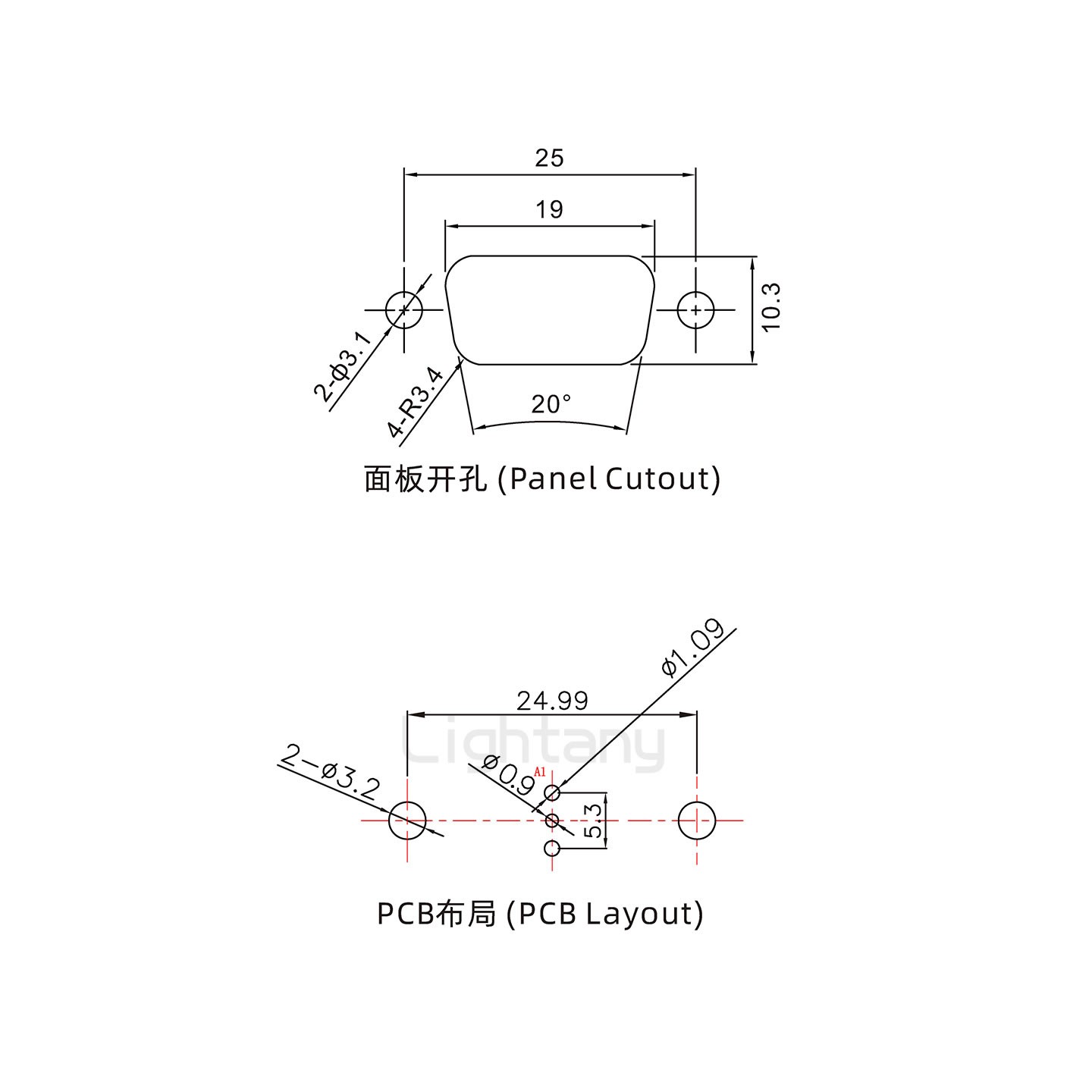 防水1W1母直插板/鉚魚叉/鎖螺絲/射頻同軸50歐姆